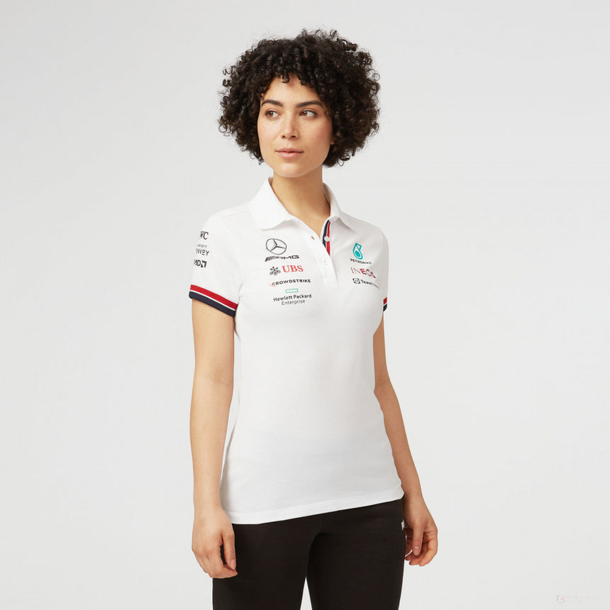 2022, Blanco, Mercedes Team Camiseta Mujeres - FansBRANDS®