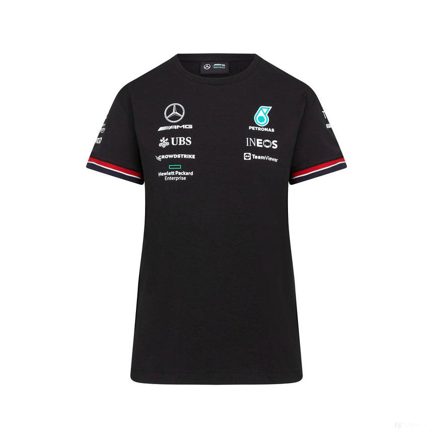 2022, Negro, Mercedes Team Camiesta Mujeres - FansBRANDS®