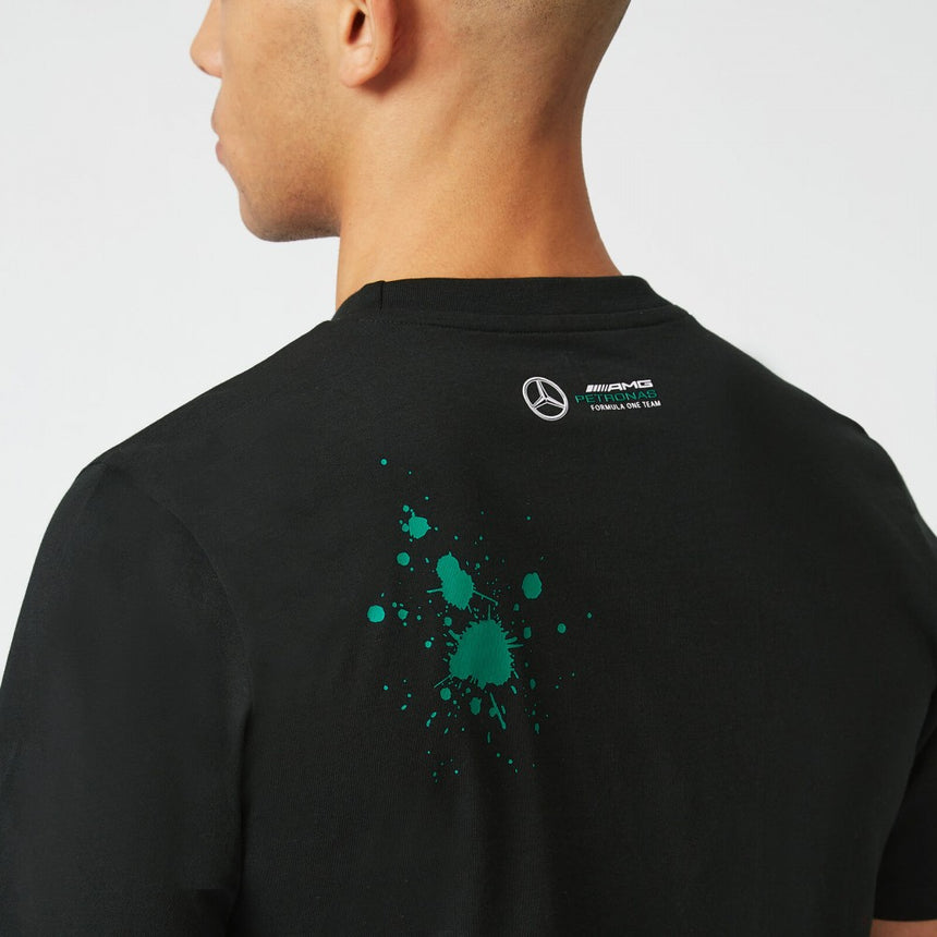 2022, Negro, GEORGE #63, Mercedes George Russell Camiesta - FansBRANDS®