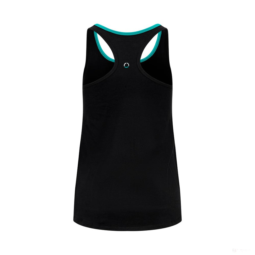 Chaleco Mercedes Racerback, Mujer, Negro - FansBRANDS®
