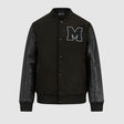 Chaqueta Varsity Mercedes, Negra - FansBRANDS®