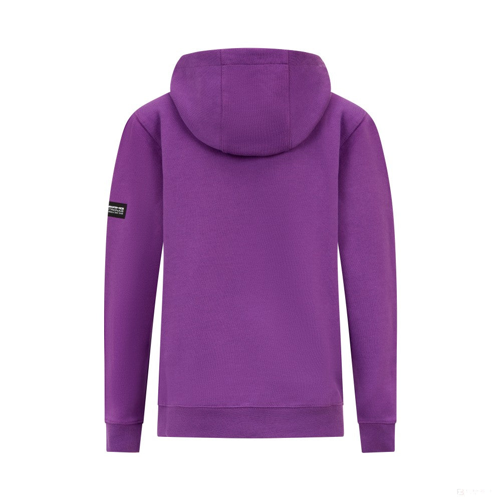 Sudadera con capucha Mercedes Lewis Hamilton, Niño, Morado - FansBRANDS®