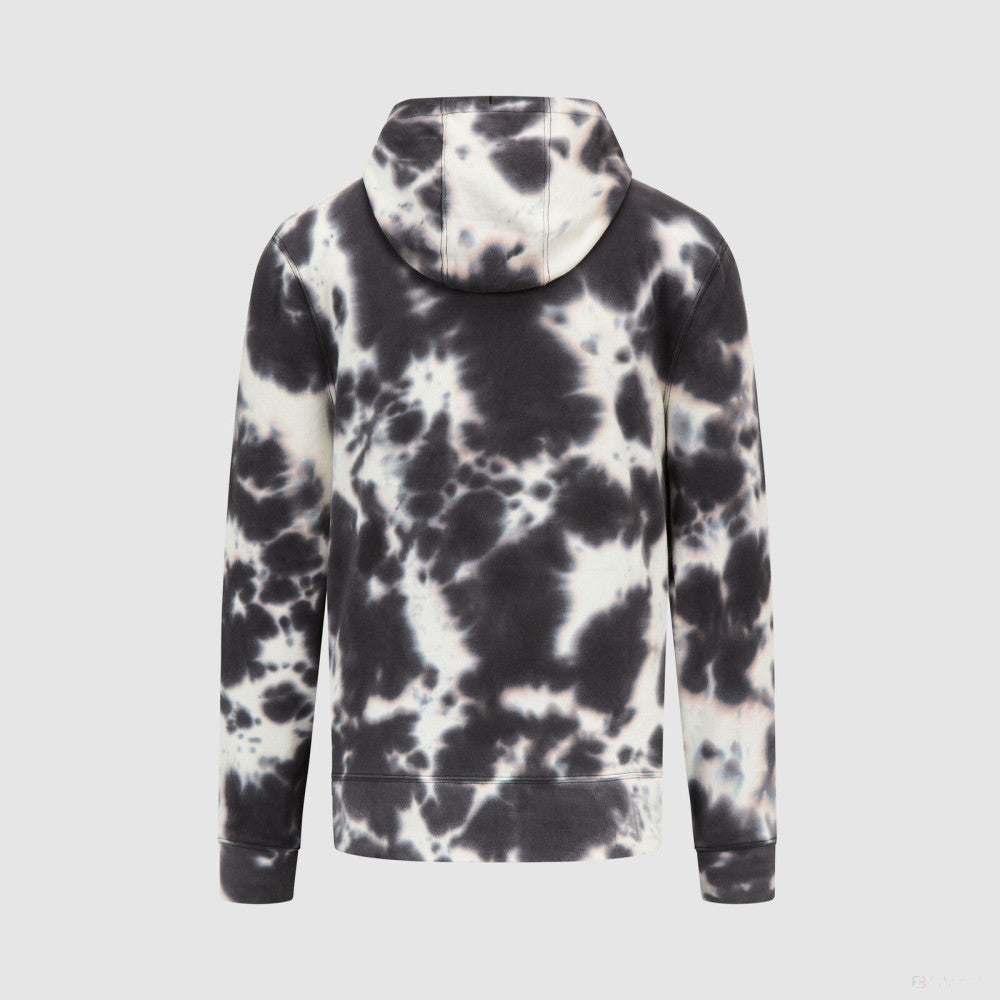 Sudadera con capucha Mercedes Tie Dye, Gris - FansBRANDS®
