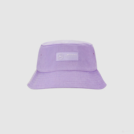 Mercedes Gorro de pesca retro con cordón, morado - FansBRANDS®