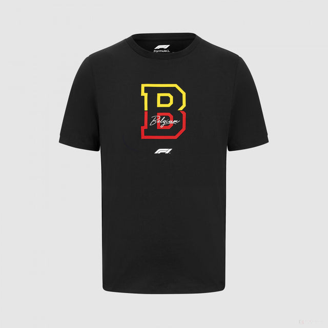 F1 Fanwear Spa GP SE, Camiseta, Negro, 2022 - FansBRANDS®