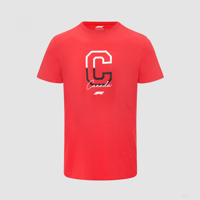 F1 Fanwear Canada GP, Camiseta, Red, 2022, - FansBRANDS®