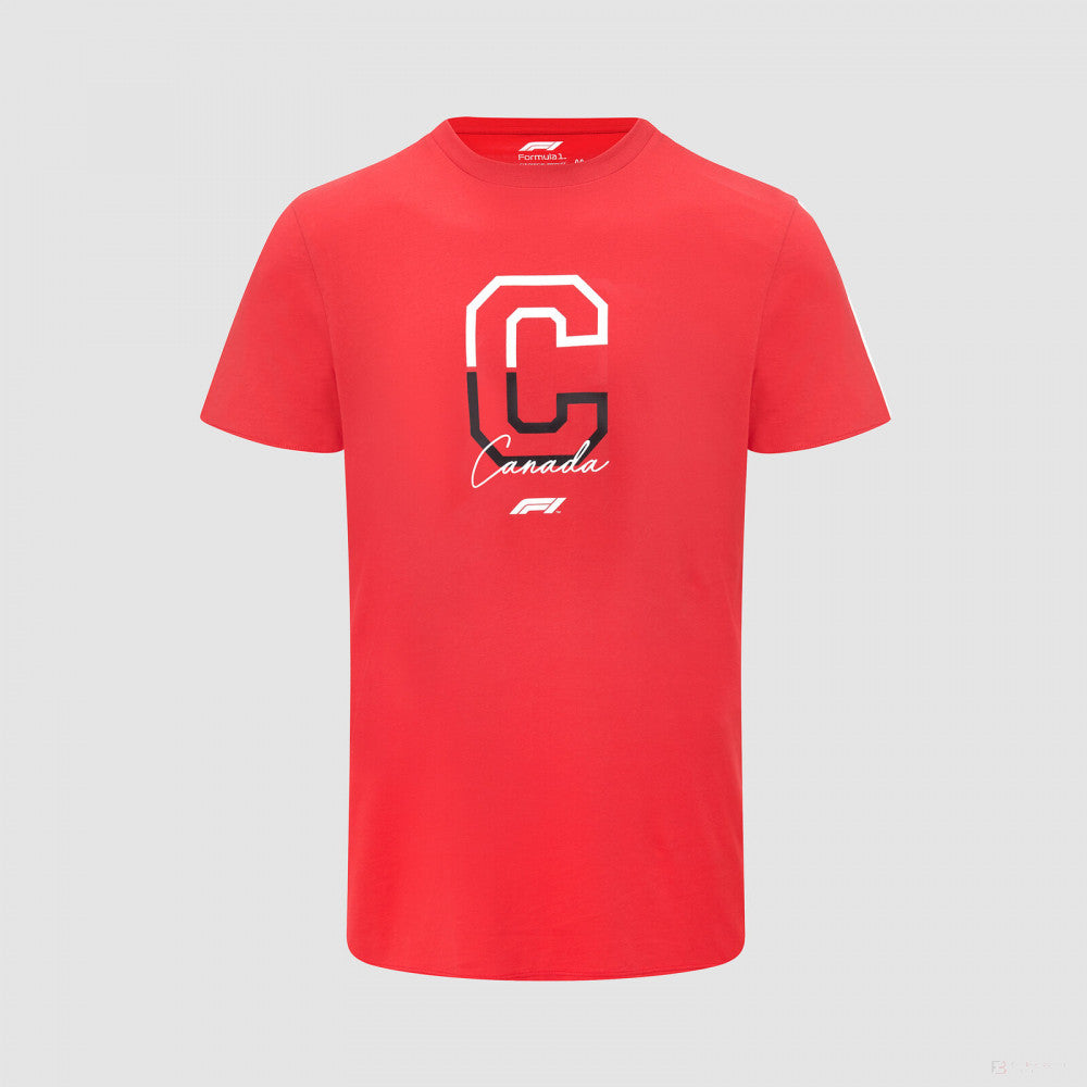 F1 Fanwear Canada GP, Camiseta, Red, 2022, - FansBRANDS®