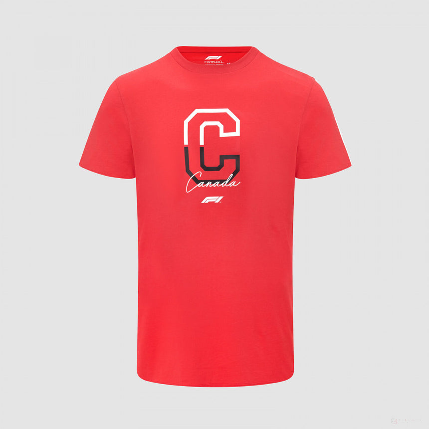 F1 Fanwear Canada GP, Camiseta, Red, 2022, - FansBRANDS®