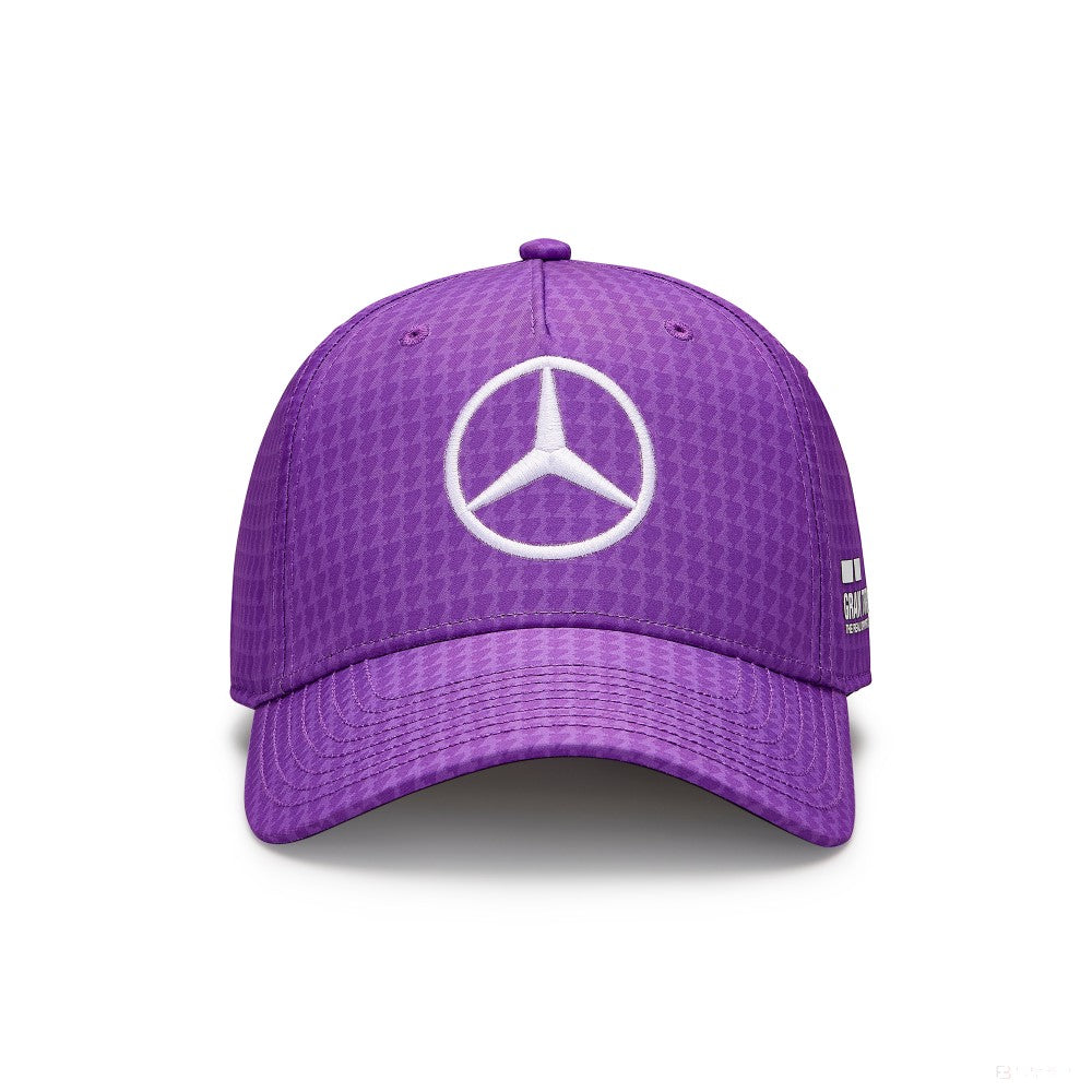 Mercedes Team Lewis Hamilton Col Driver gorra de béisbol púrpura, 2023 - FansBRANDS®