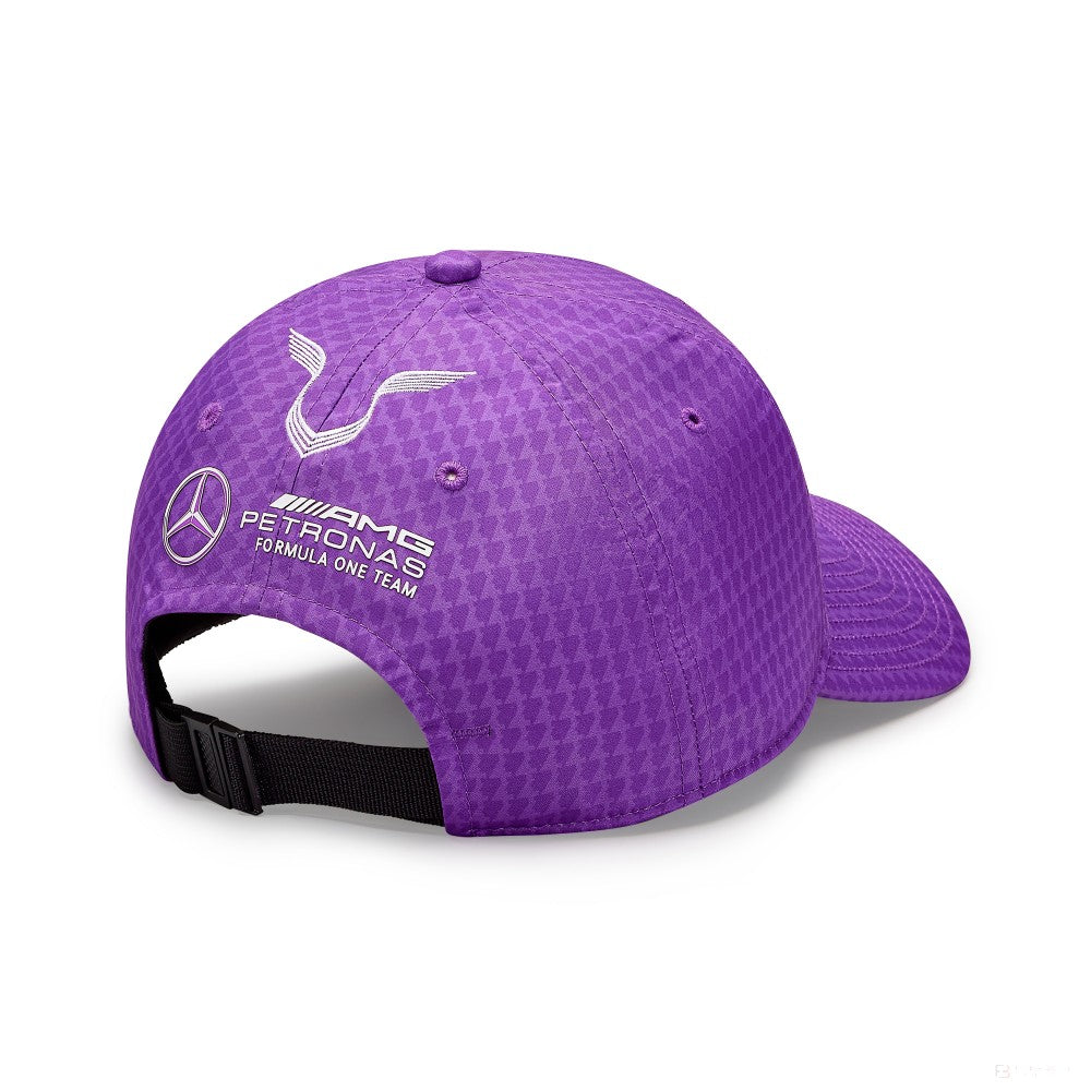 Mercedes Team Lewis Hamilton Col Driver gorra de béisbol púrpura, 2023 - FansBRANDS®