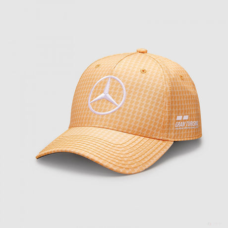 Mercedes Team Lewis Hamilton Col Driver gorra de béisbol melocotón, 2023 - FansBRANDS®