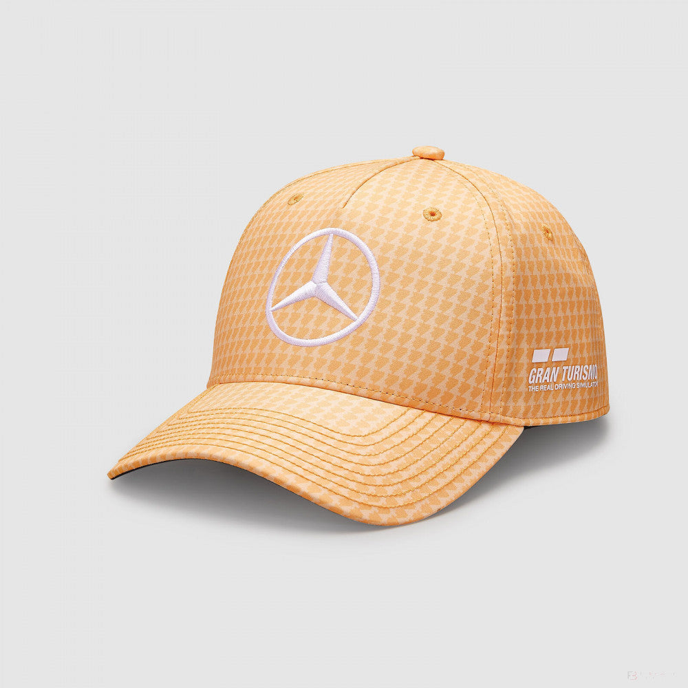 Mercedes Team Lewis Hamilton Col Driver gorra de béisbol melocotón, 2023 - FansBRANDS®