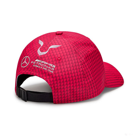 Mercedes Team Lewis Hamilton Col Driver gorra de béisbol rojo manzana, 2023 - FansBRANDS®