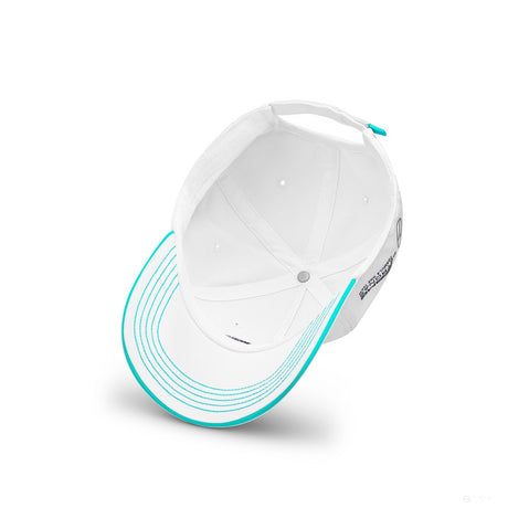 Gorra de béisbol del equipo Mercedes blanca, 2023 - FansBRANDS®