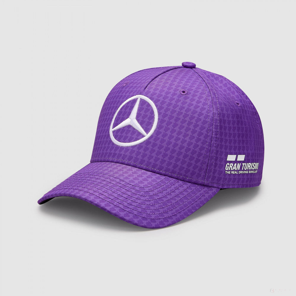 Mercedes Team Kids Lewis Hamilton Col Driver gorra de béisbol púrpura, 2023 - FansBRANDS®
