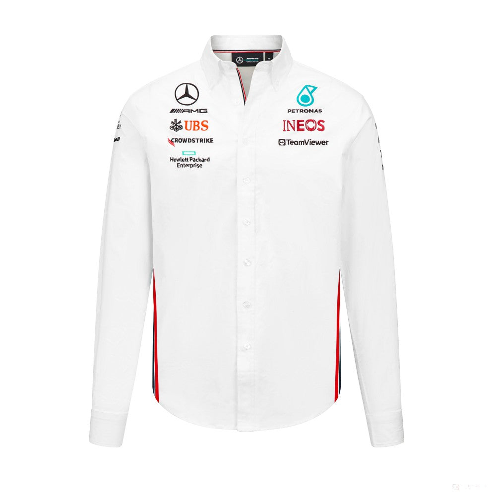 Mercedes Team, camiseta del equipo masculino, blanca, 2023 - FansBRANDS®