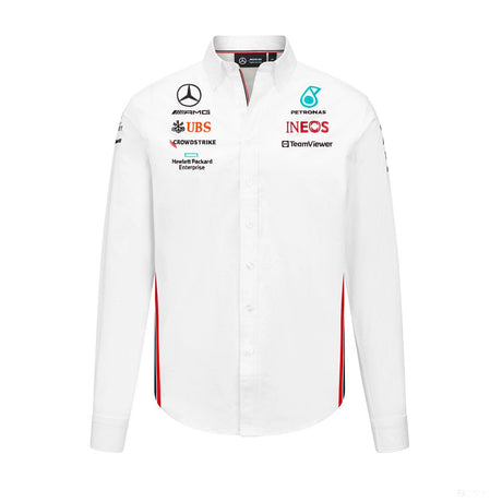 Mercedes Team, camiseta del equipo masculino, blanca, 2023 - FansBRANDS®