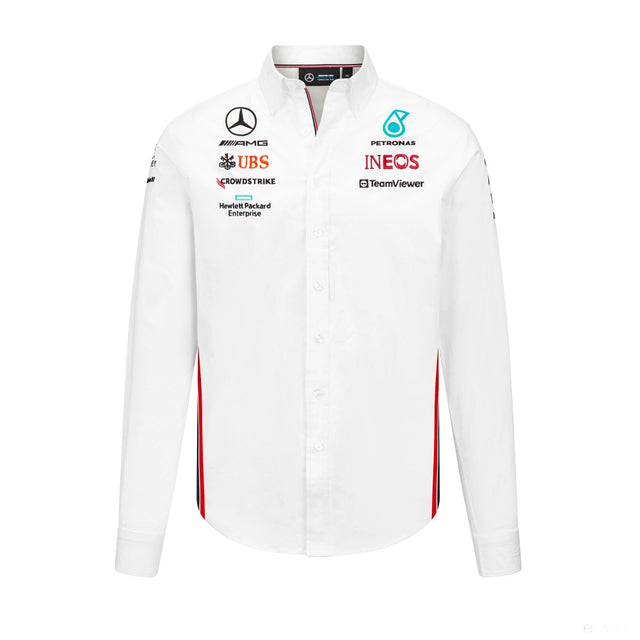 Mercedes Team, camiseta del equipo masculino, blanca, 2023 - FansBRANDS®