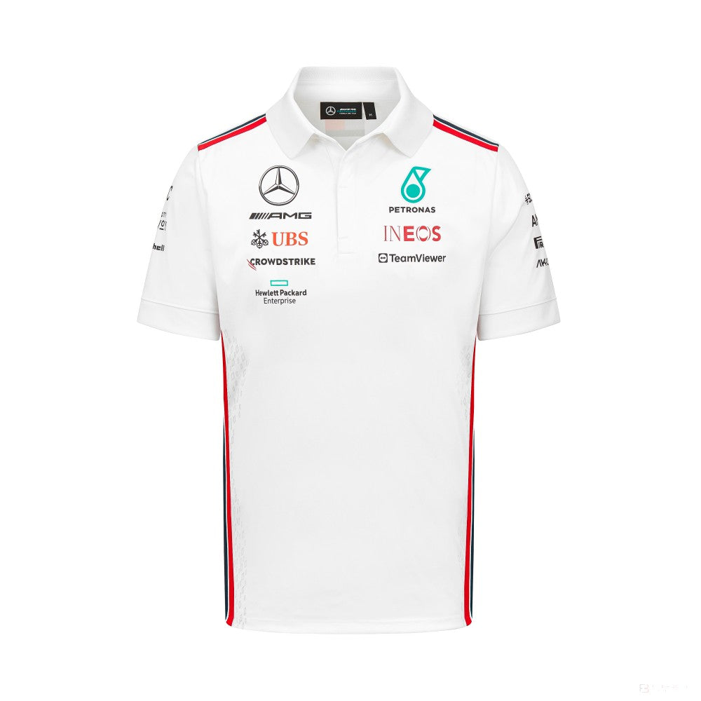 Equipo Mercedes, camiseta de hombre, blanca, 2023 - FansBRANDS®