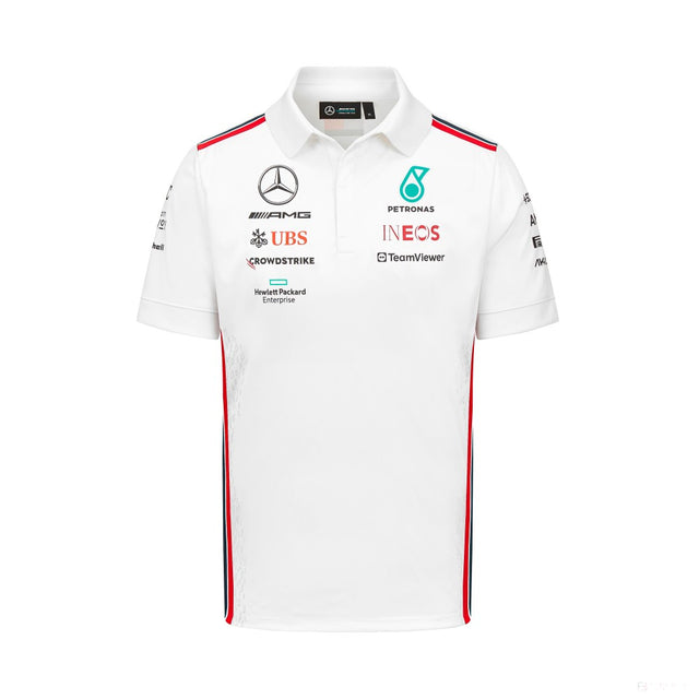 Equipo Mercedes, camiseta de hombre, blanca, 2023 - FansBRANDS®