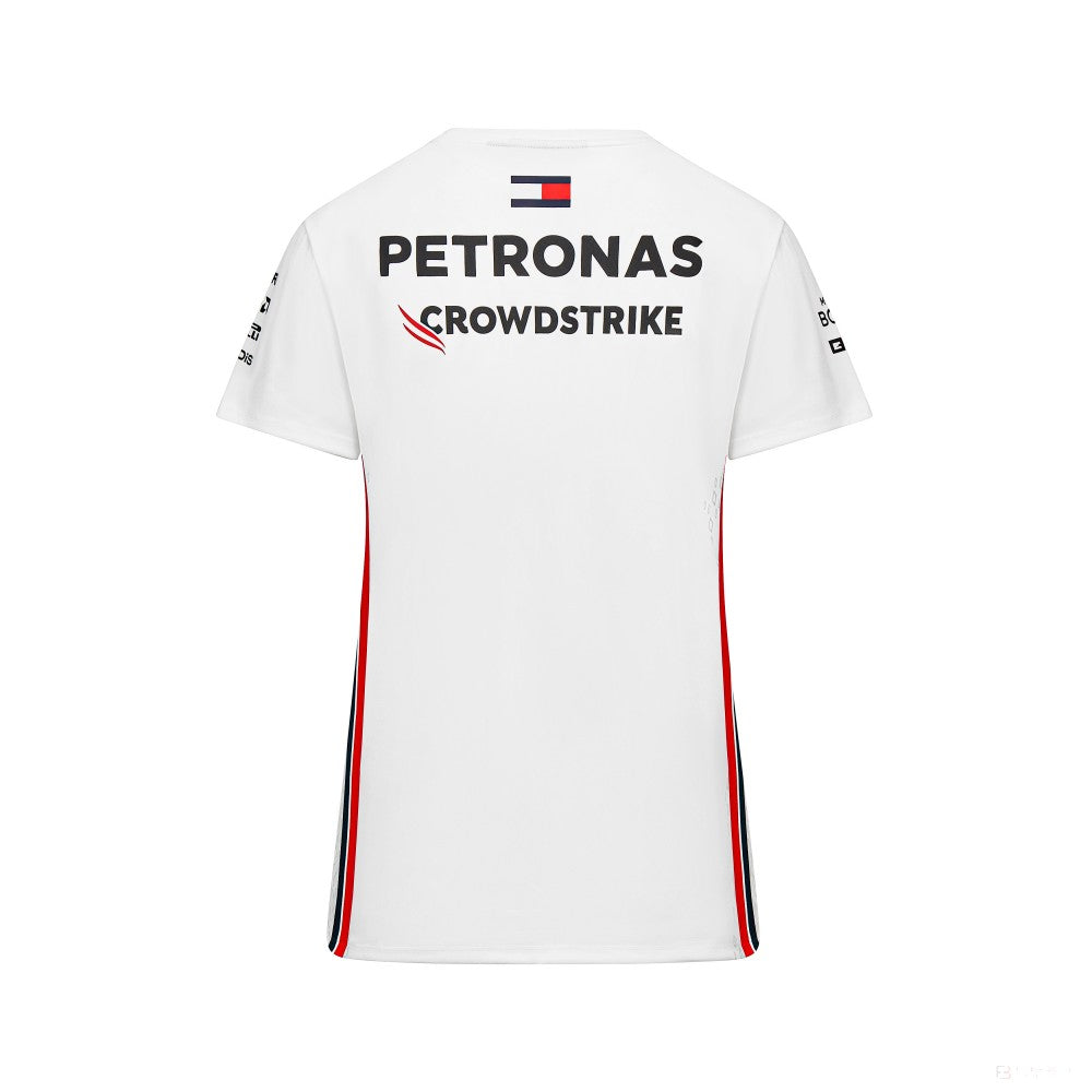 Equipo Mercedes, camiseta Driver de mujer, blanca, 2023 - FansBRANDS®