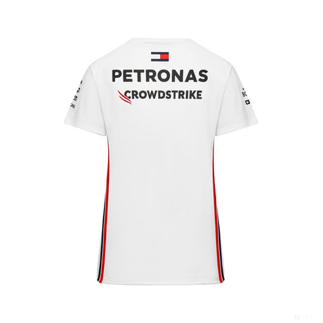 Equipo Mercedes, camiseta Driver de mujer, blanca, 2023 - FansBRANDS®