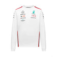 Mercedes Team, Camiseta Driver de manga larga para hombre, blanca, 2023 - FansBRANDS®