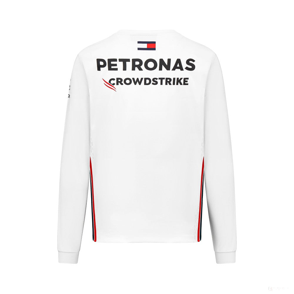 Mercedes Team, Camiseta Driver de manga larga para hombre, blanca, 2023 - FansBRANDS®