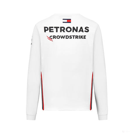 Mercedes Team, Camiseta Driver de manga larga para hombre, blanca, 2023 - FansBRANDS®