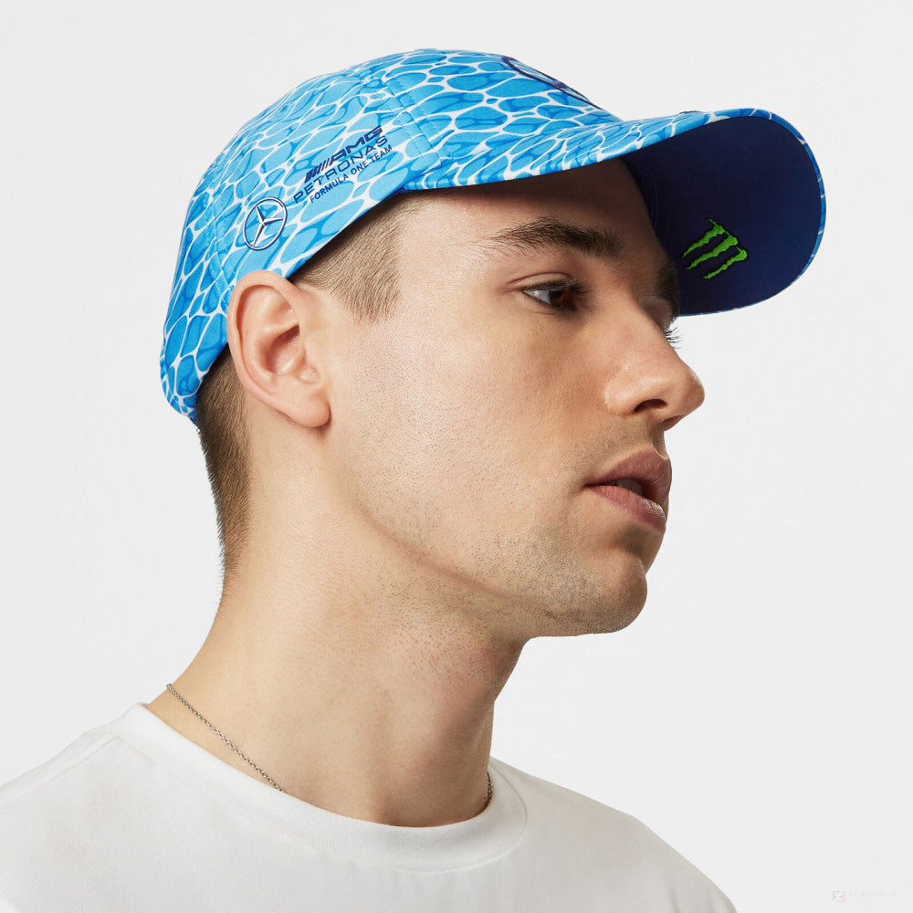 Equipo Mercedes, gorra SE George Russell, No Diving, azul, 2023 - FansBRANDS®