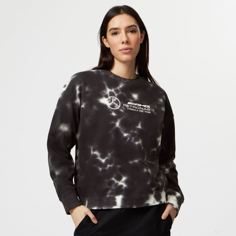Mercedes, mujer, Tie Dye Crew, gris - FansBRANDS®