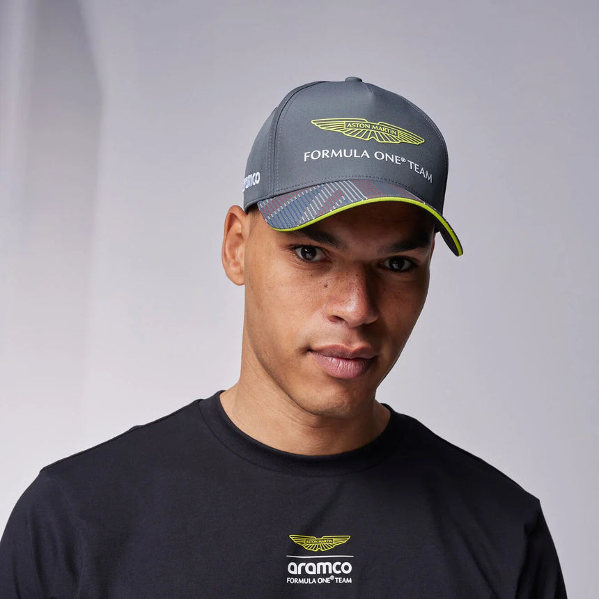 Gorra Aston Martin, equipo, Silverstone, SE, gris 🔥