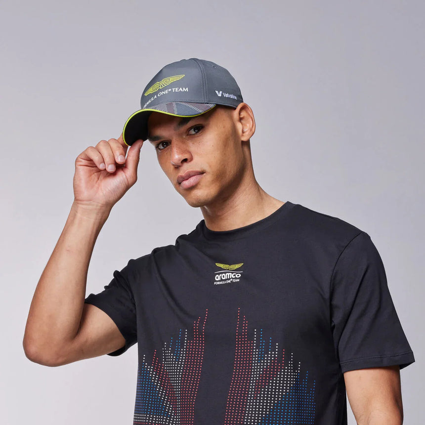 Gorra Aston Martin, equipo, Silverstone, SE, gris 🔥