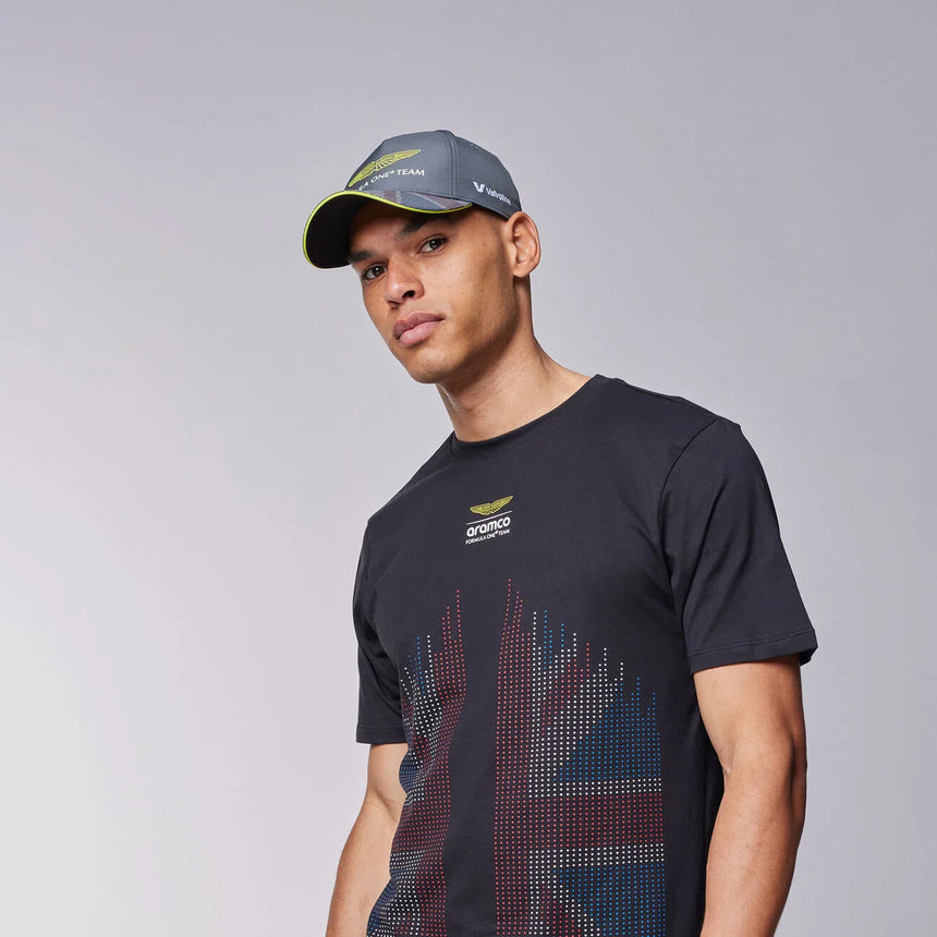 Gorra Aston Martin, equipo, Silverstone, SE, gris 🔥