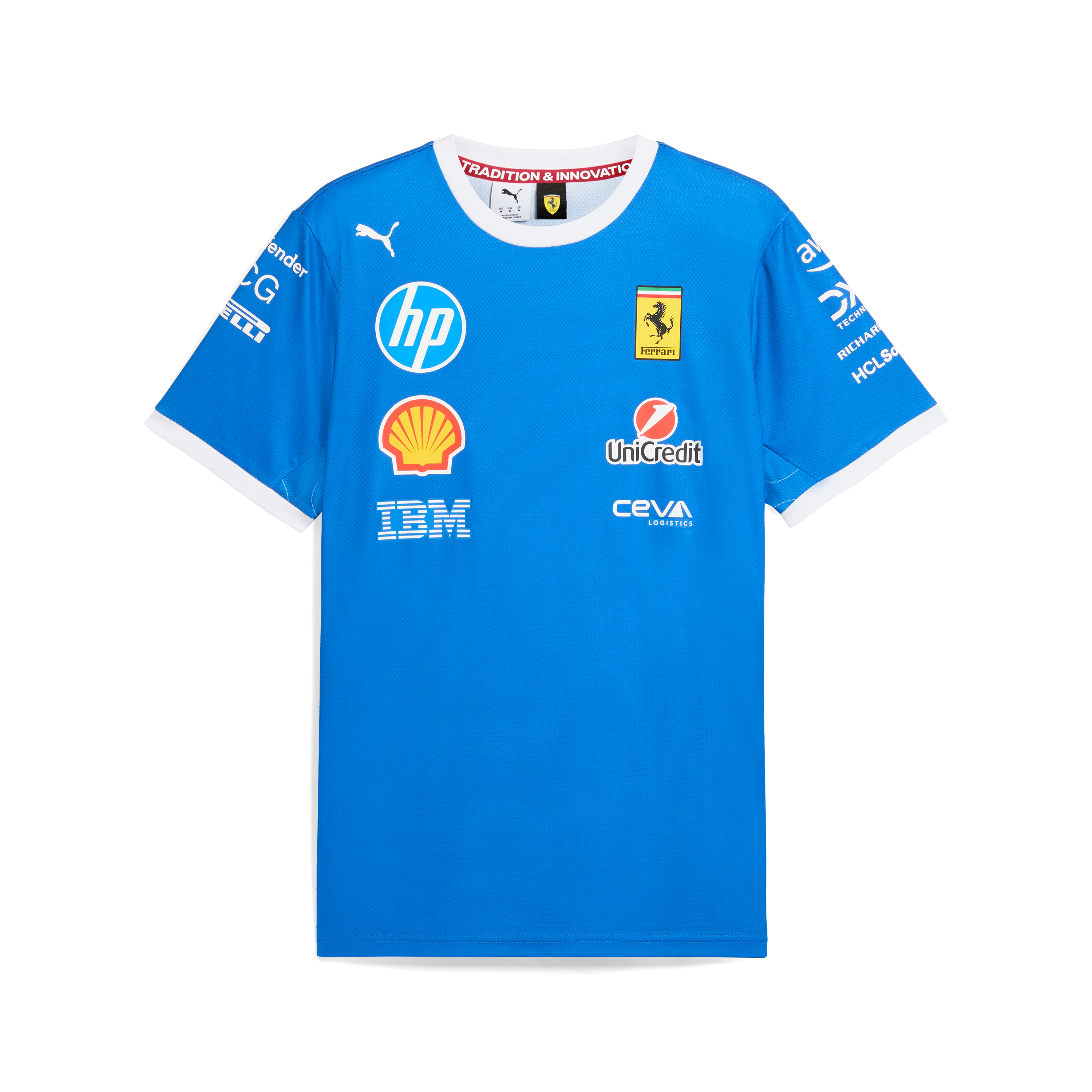 Camiseta Ferrari, equipo, edición especial Puma Monza, azul 🔥