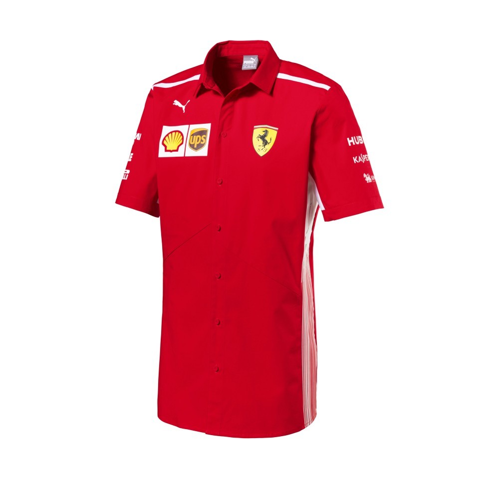 Camasa de Hombre, Ferrari, Rojo, 2018 - FansBRANDS®