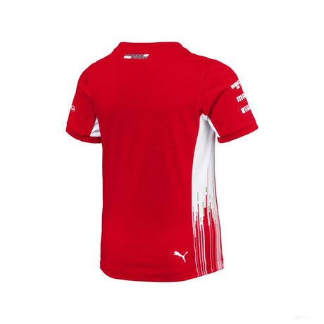 Camiseta infantil con cuello, Ferrari, Rojo, 2018 - FansBRANDS®