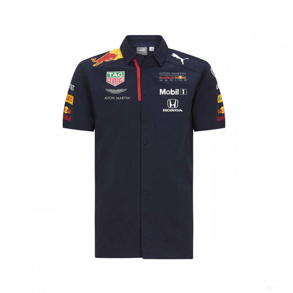 Camiseta de Red Bull, Equipo Puma, Azul, 2020