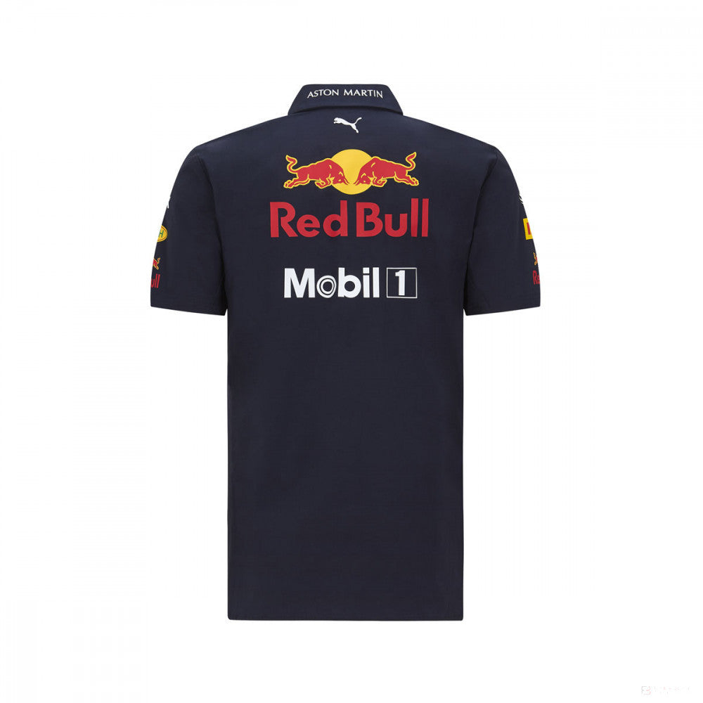 Camiseta de Red Bull, Equipo Puma, Azul, 2020