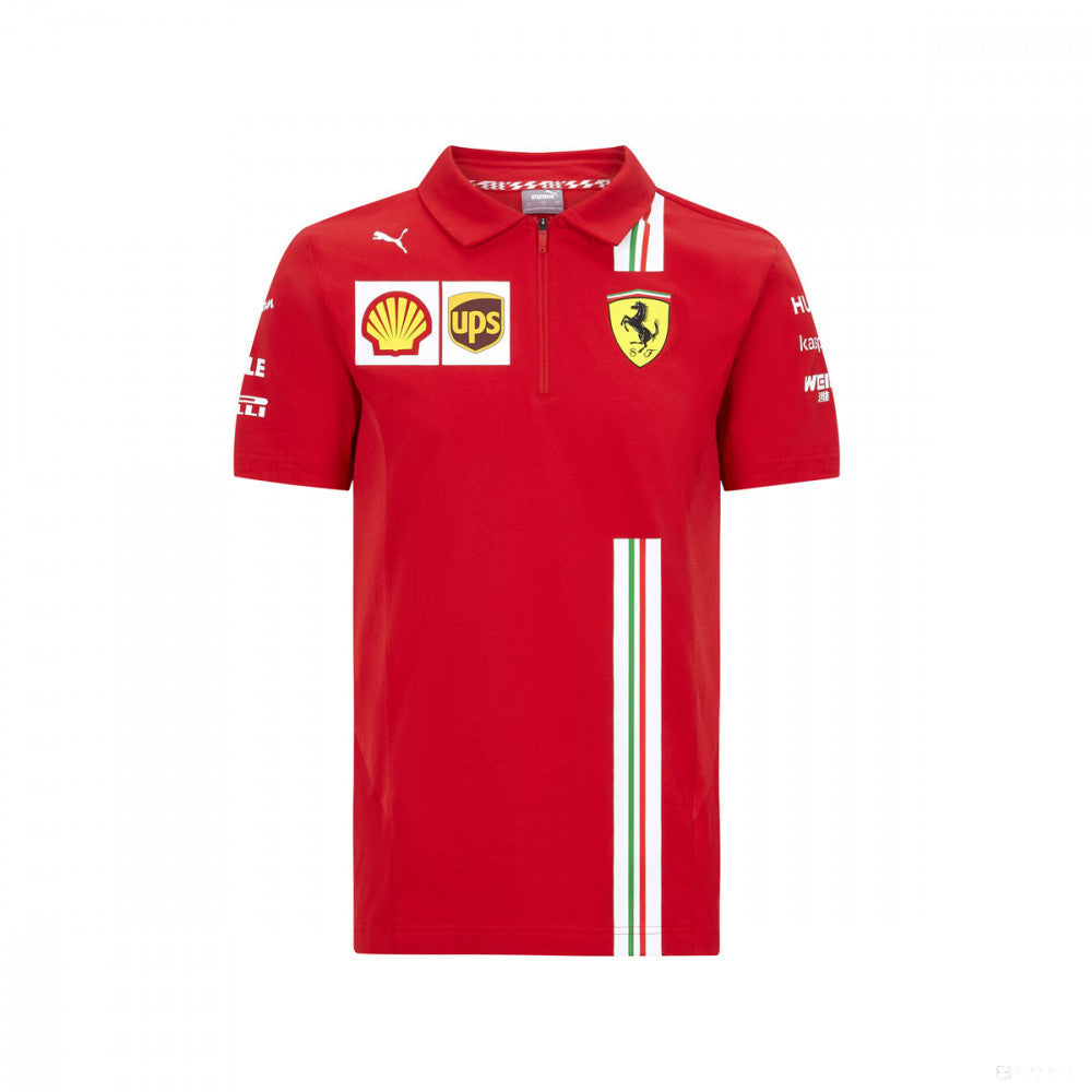 Polo Ferrari, Equipo Puma, Rojo, 2020