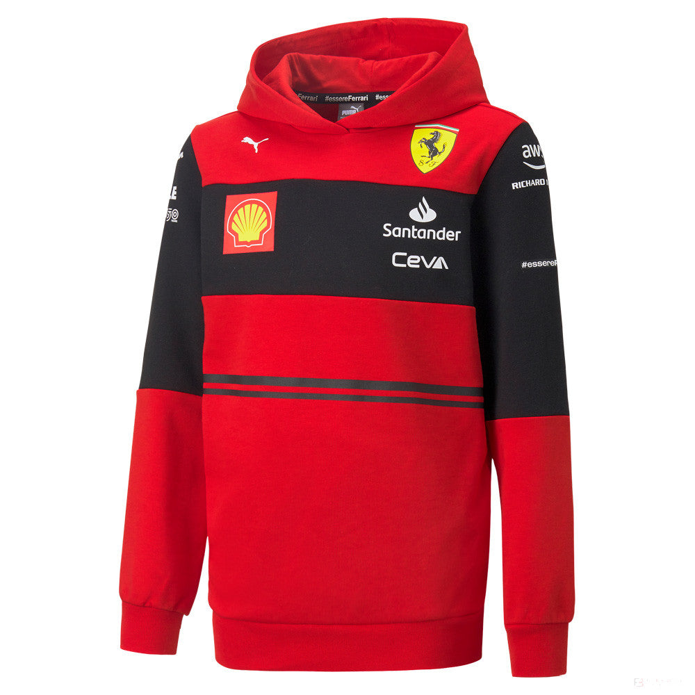 2022, Rojo, Scuderia Ferrari Sudadera Para Nino - FansBRANDS®
