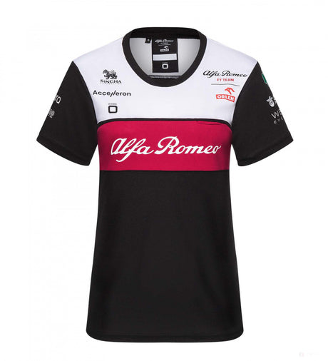 2022, Negro, Mujeres, Alfa Romeo Team Camiesta - FansBRANDS®