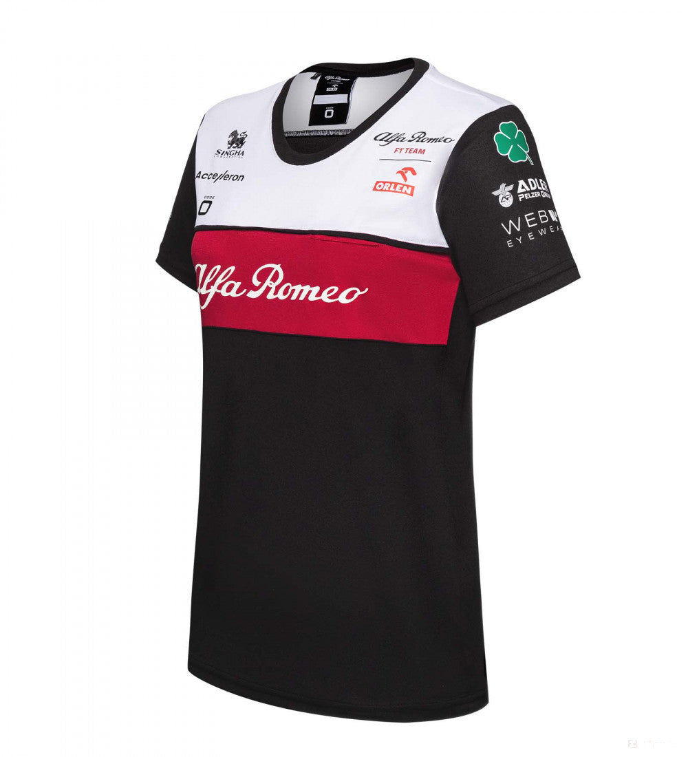 2022, Negro, Mujeres, Alfa Romeo Team Camiesta - FansBRANDS®