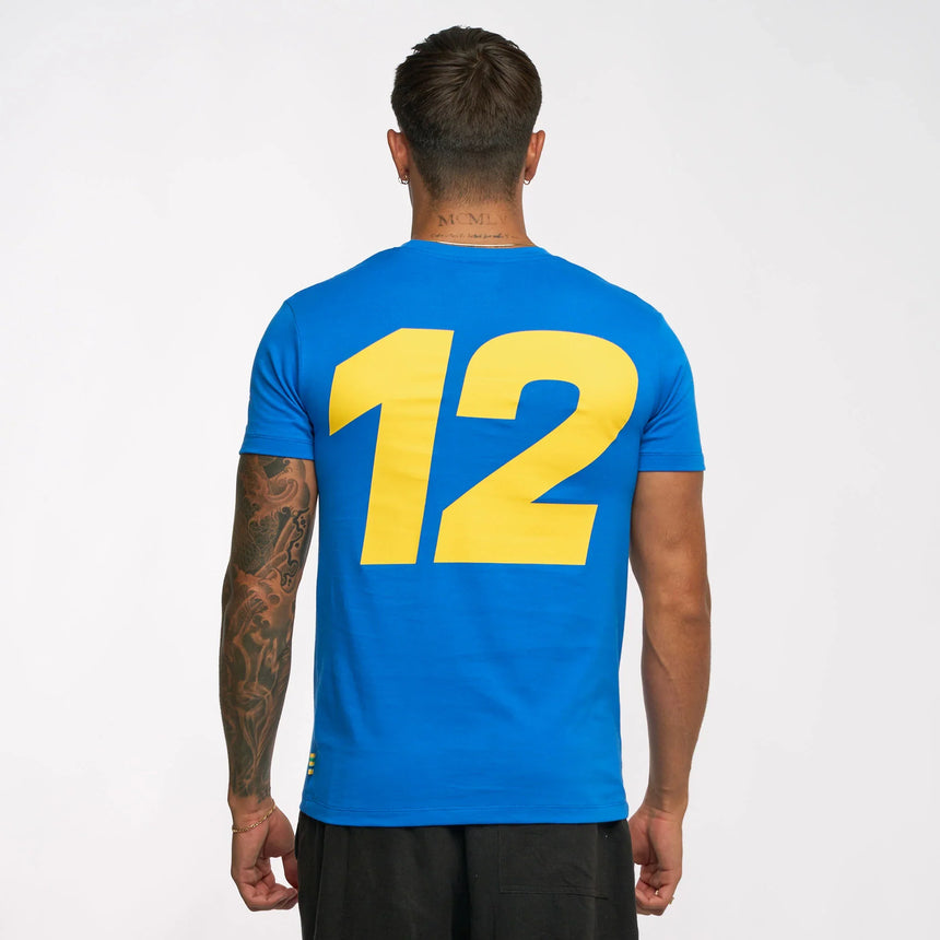 Ayrton Senna camiseta, #SENNA, azul