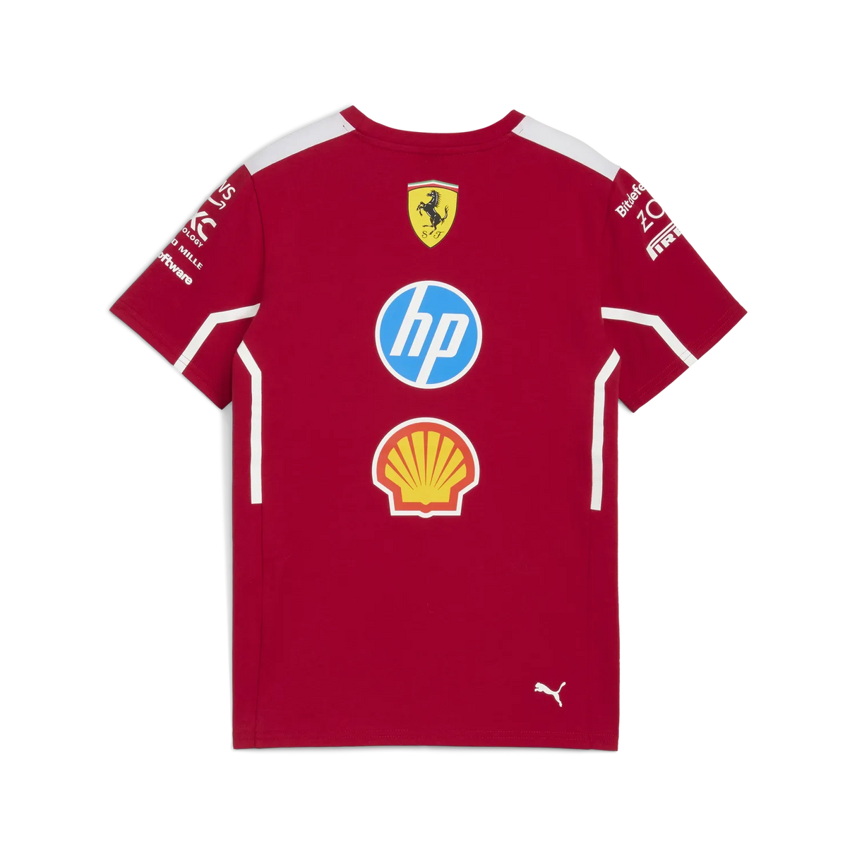 Scuderia Ferrari Equipo Camiseta Cuello Redondo Niño 🔥