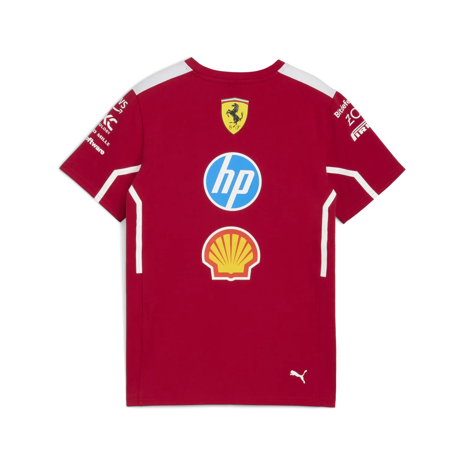 Scuderia Ferrari Equipo Camiseta Cuello Redondo Niño 🔥
