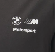BMW MMS Camiseta, Puma, MT7, Negro
