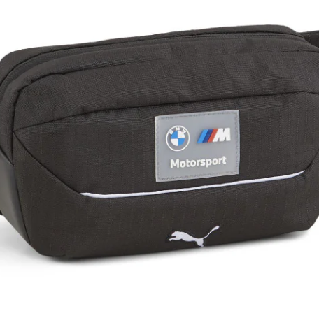 BMW Motorsport bolso, Puma, MMS riñonera, negro
