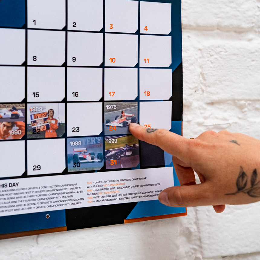 Equipo de Fórmula 1 McLaren - Calendario Oficial - 2026