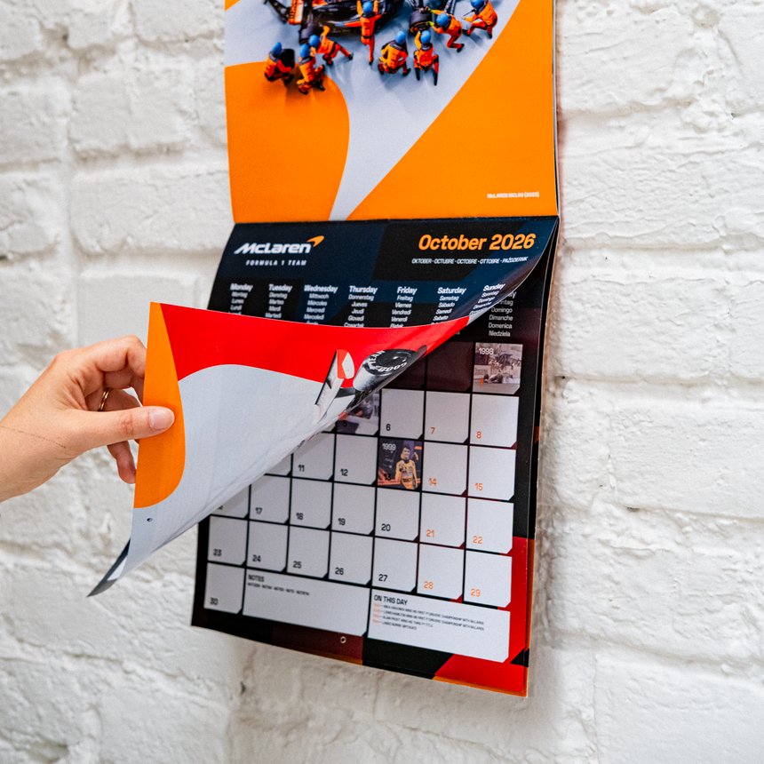 Equipo de Fórmula 1 McLaren - Calendario Oficial - 2026